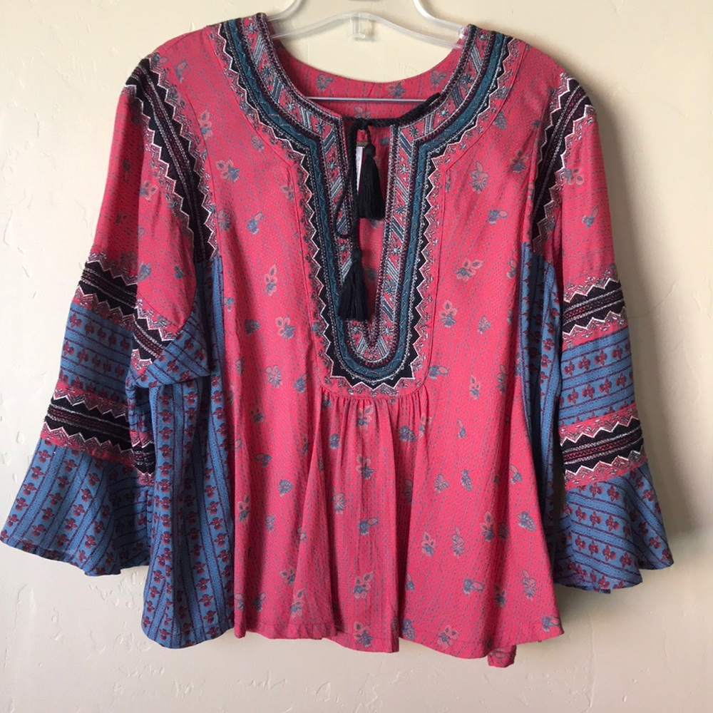 NWT Free People blouse in light cotton